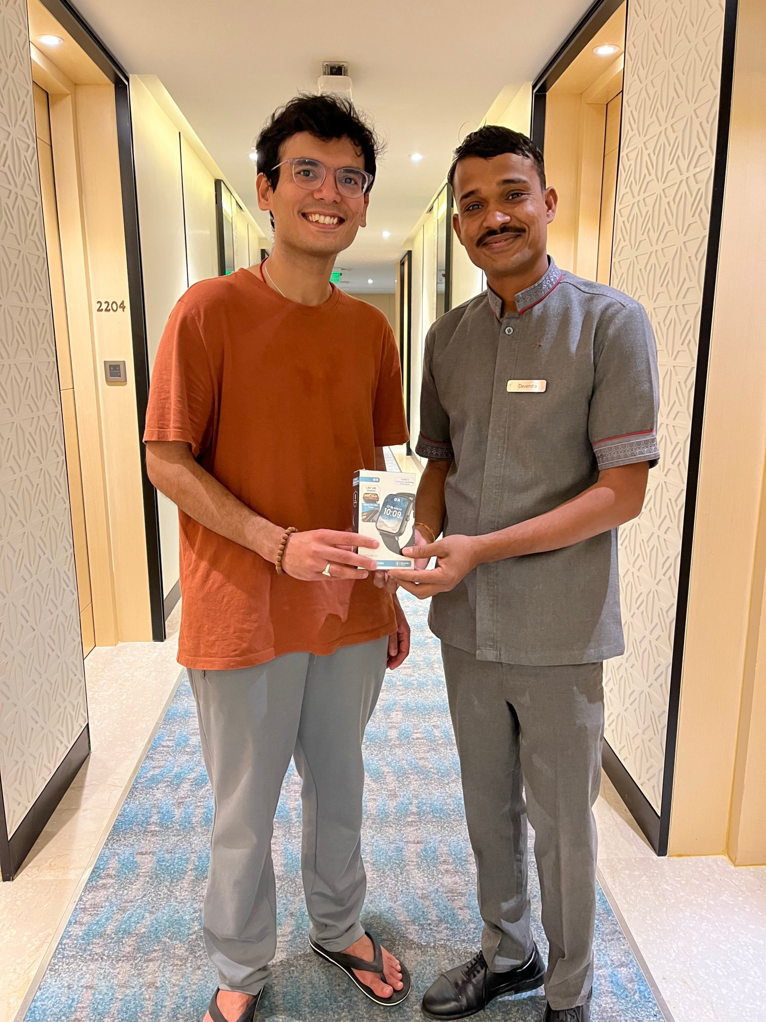 印多尔市财富地标酒店-浴室