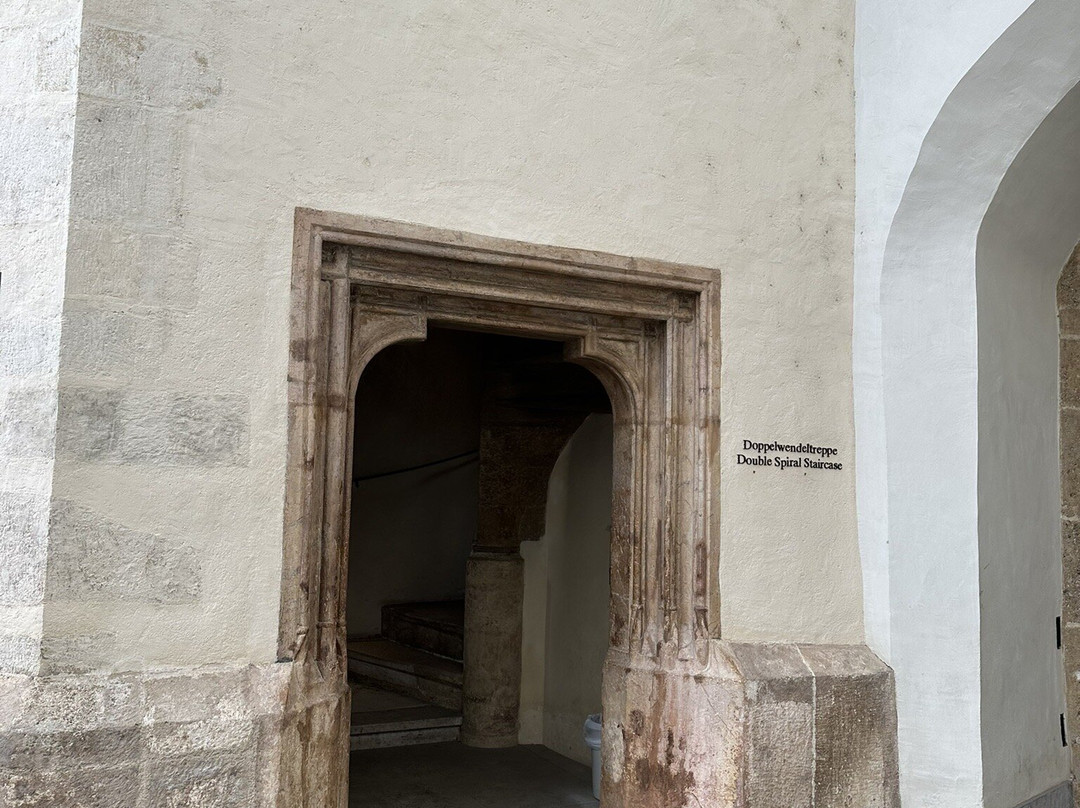 Burg Graz, Doppelwendeltreppe-格拉茨城必去景点