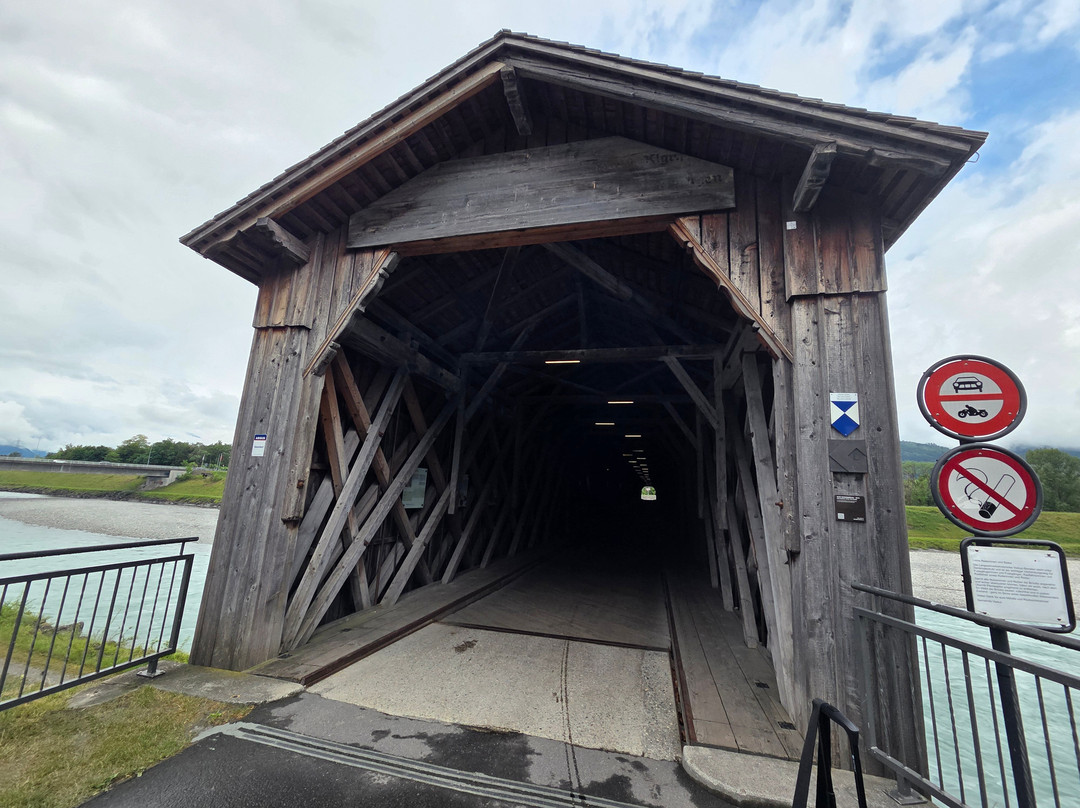 Alte Rheinbrücke Vaduz-Sevelen-瓦杜兹必去景点
