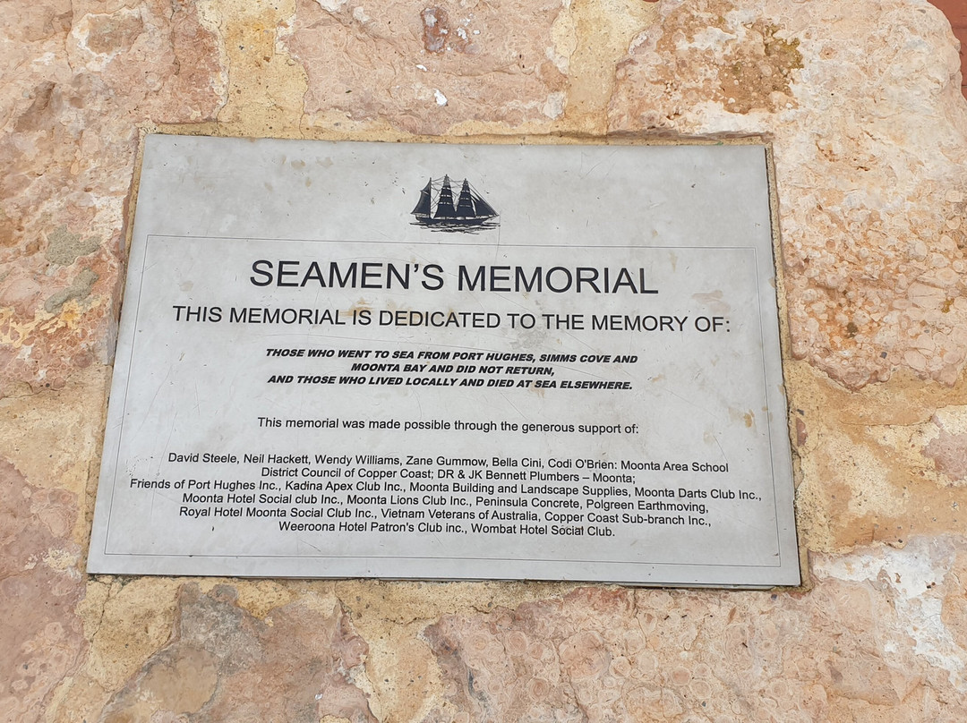 Port Hughes Seaman's Memorial-Port Hughes必去景点