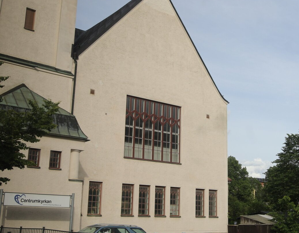 L'église Centrumkyrkan de Falun