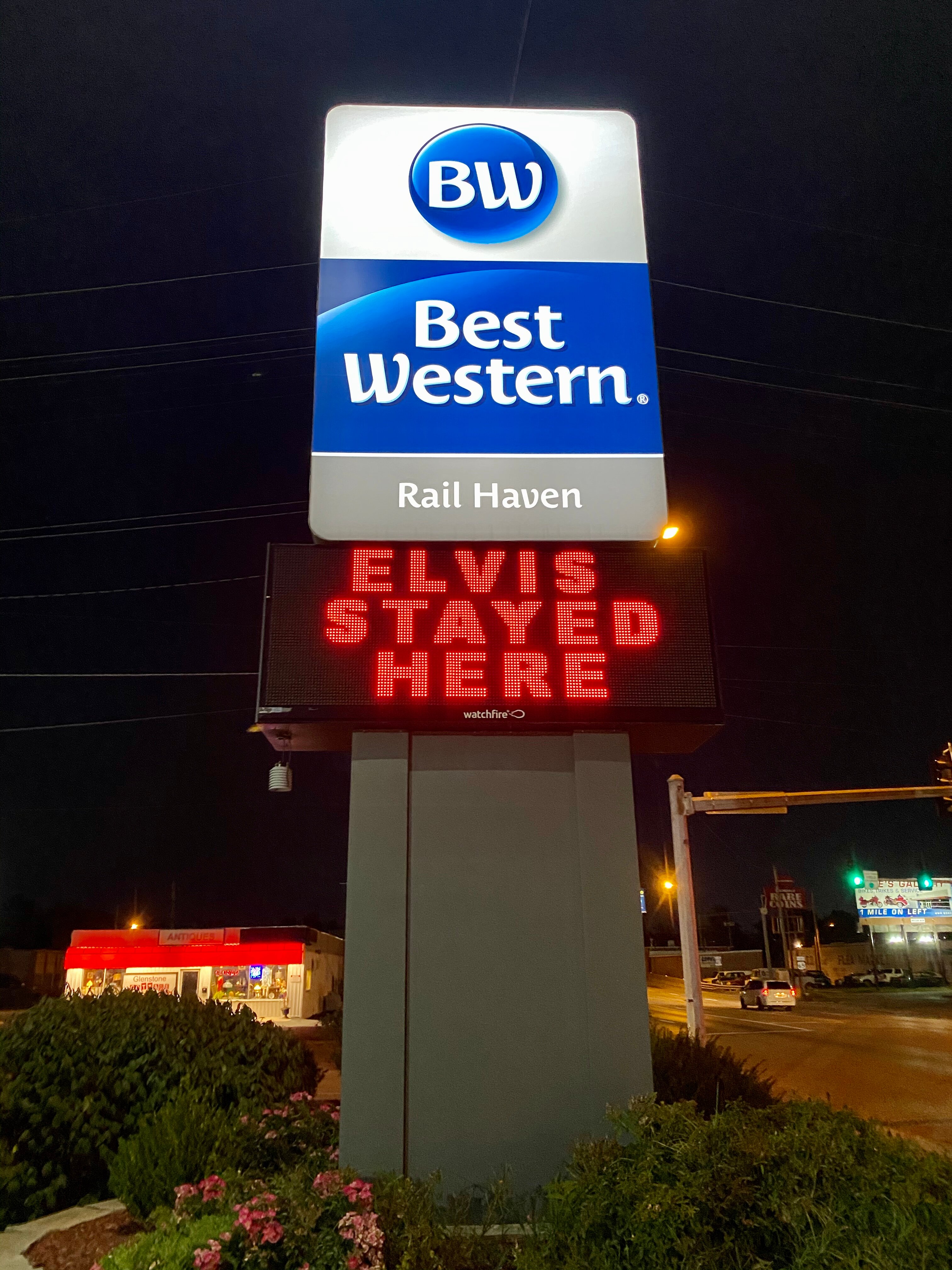 Best Western Route 66 Rail Haven-浴室