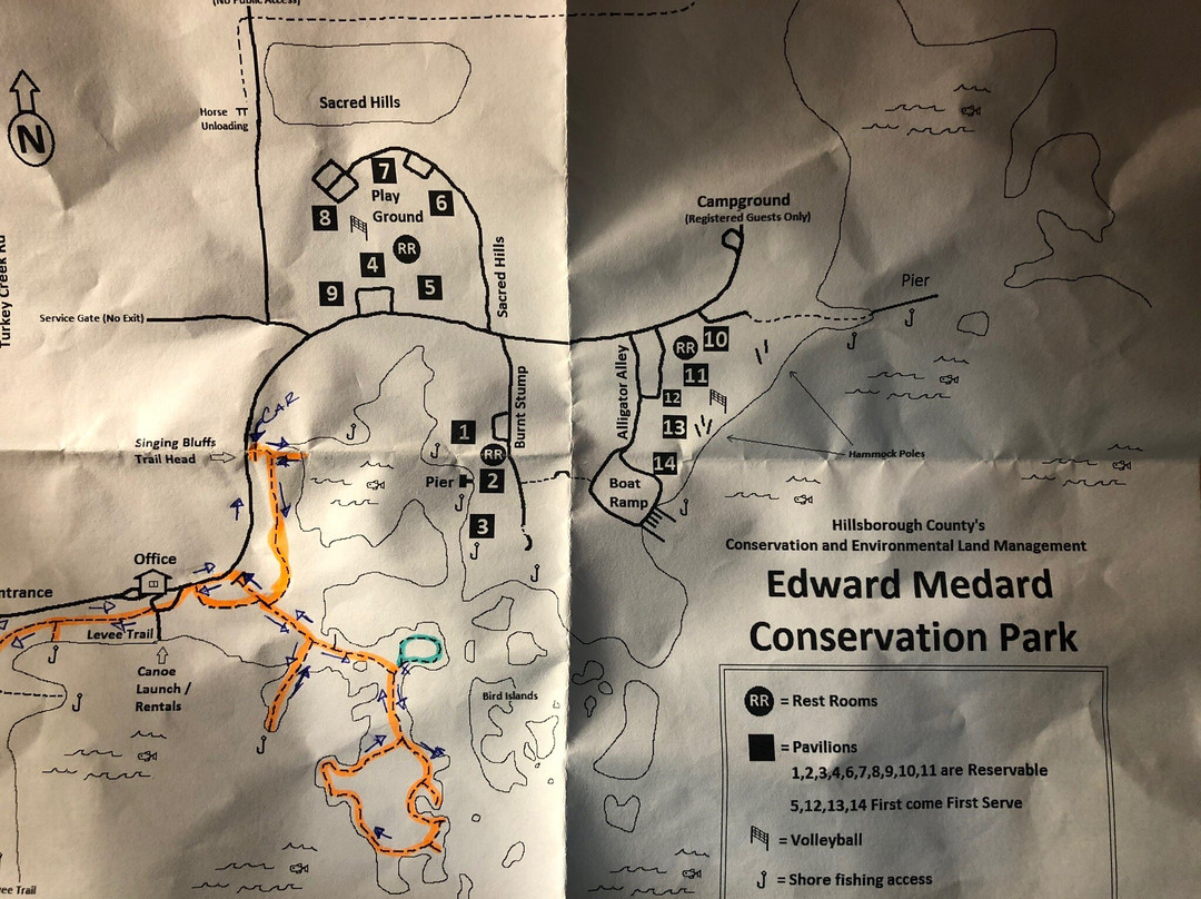 Edward Medard Regional Park-普兰特城必去景点