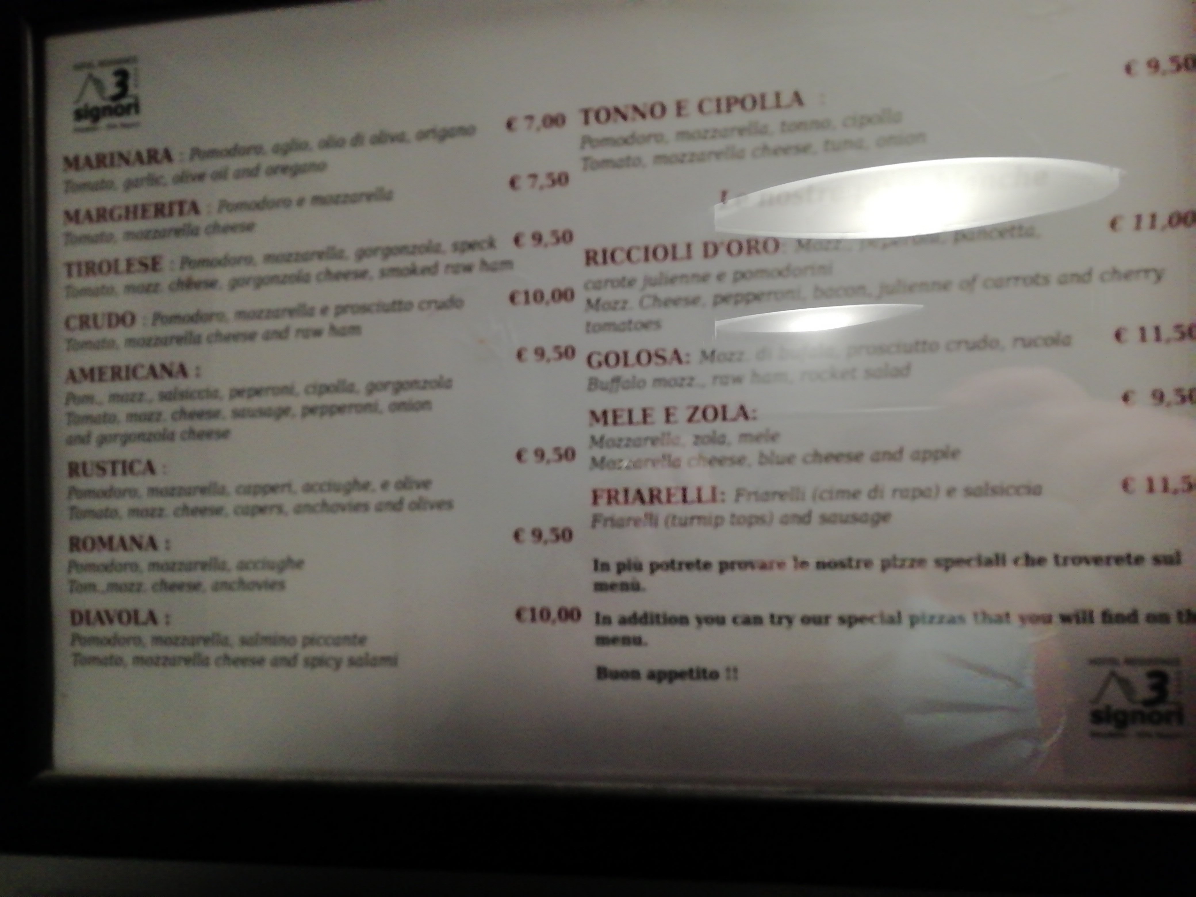 Hotel Residence 3 Signori-餐饮