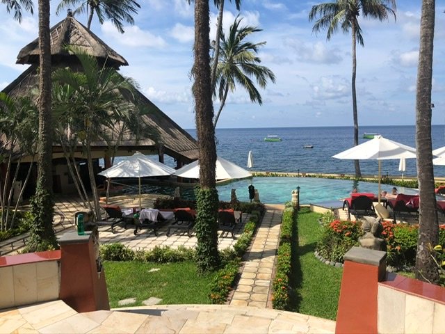 Bali Villa Dive Resort-泳池
