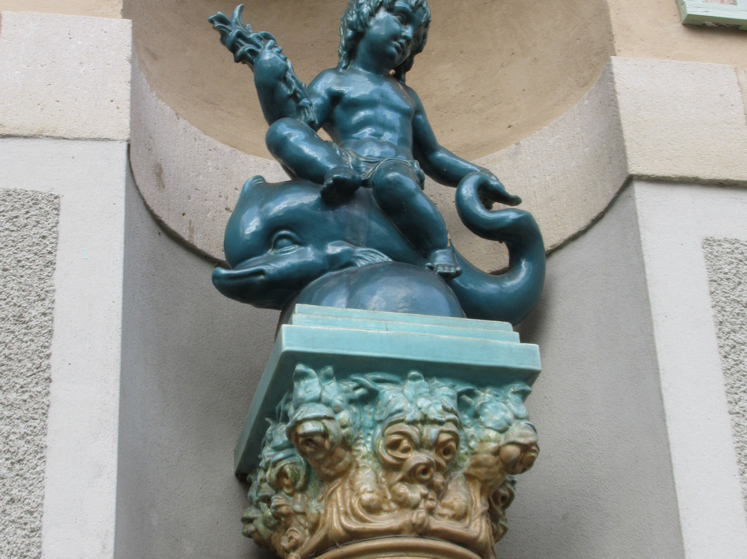 Putti en Facade de l'Orangerie-Mondorf-les-Bains必去景点