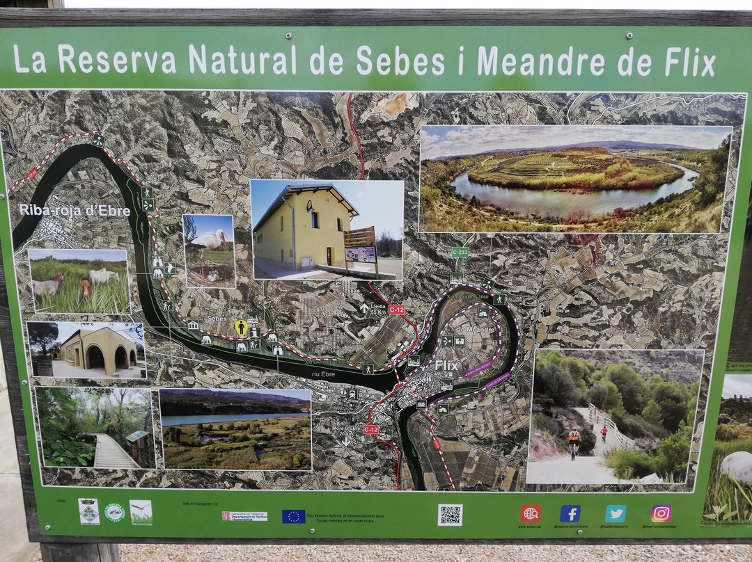 Reserva Natural de Sebes-Flix必去景点