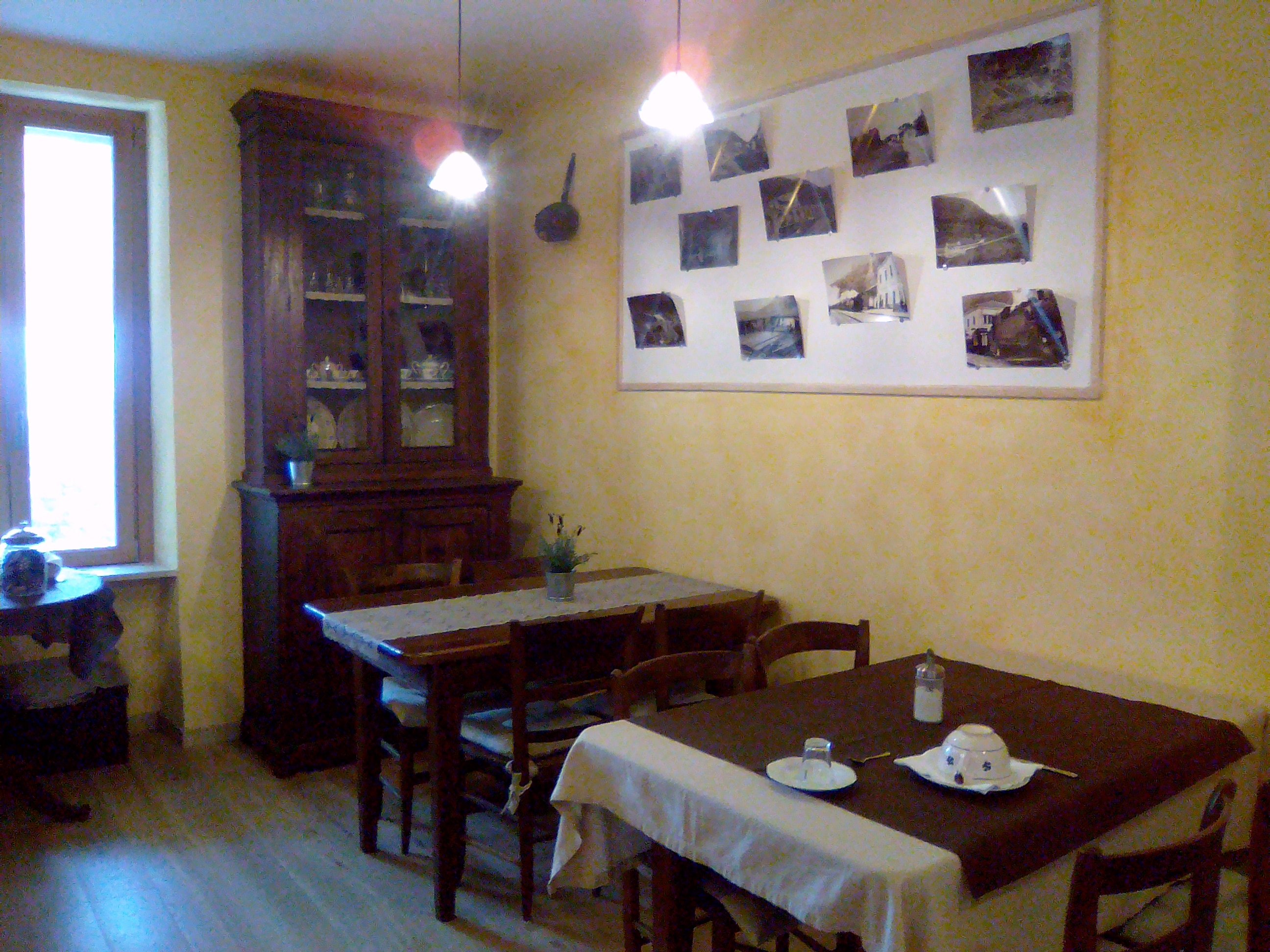 B&B La Fontana Borbone-餐饮