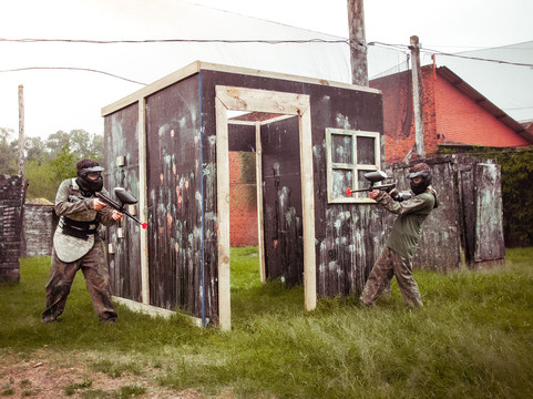 Arena Wood Paintball