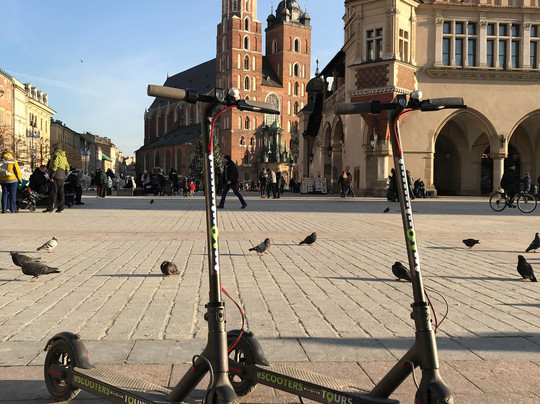 eScooters Tours-克拉科夫必去景点