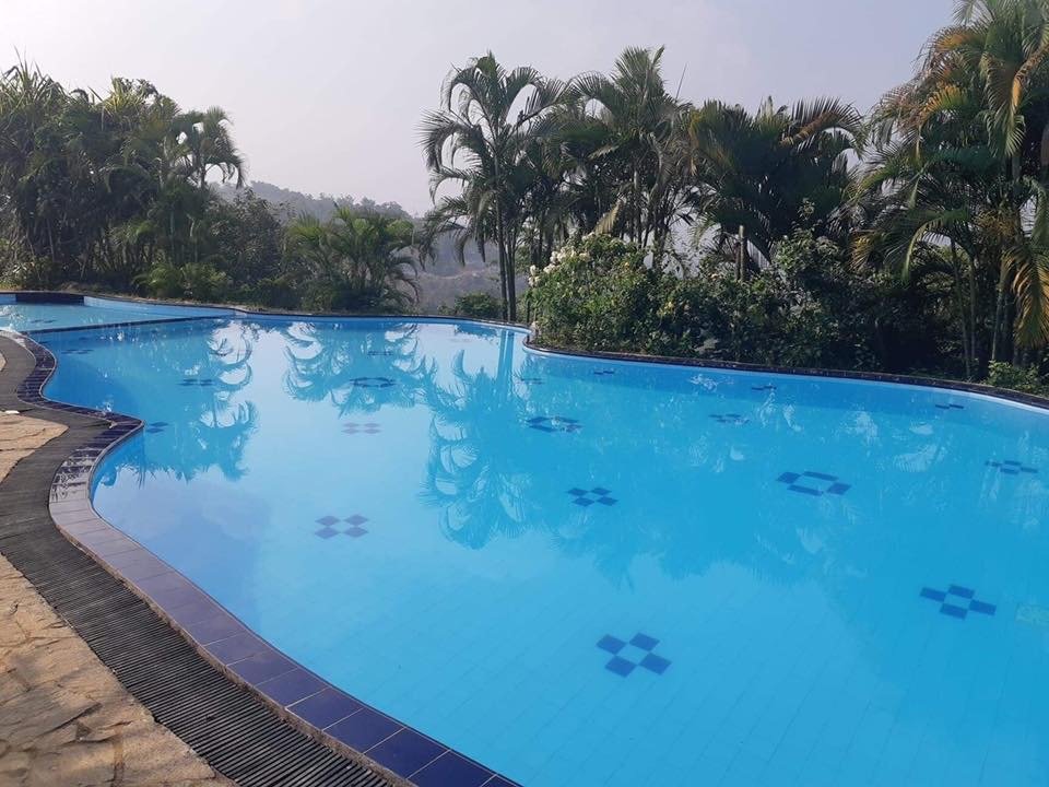 Thebuwana Bungalow-泳池