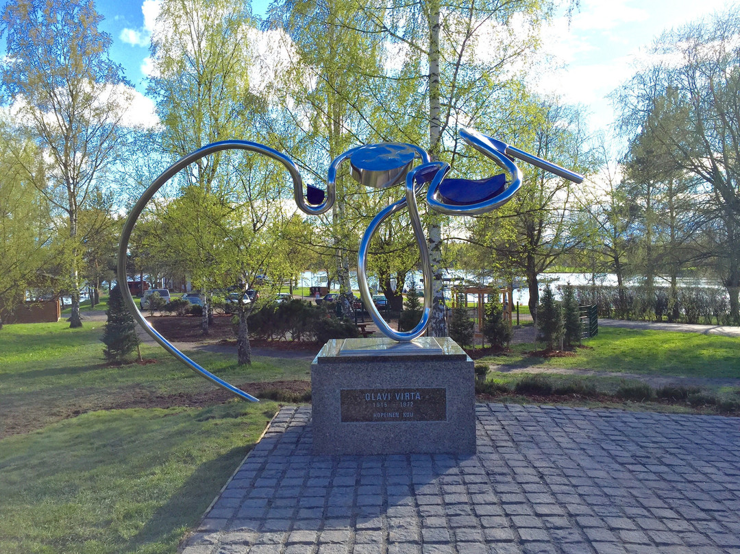 Olavi Virta Memorial Statue