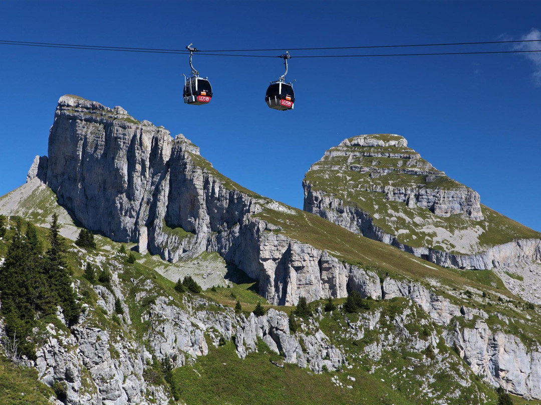 Télécabine Leysin - La Berneuse-莱森必去景点