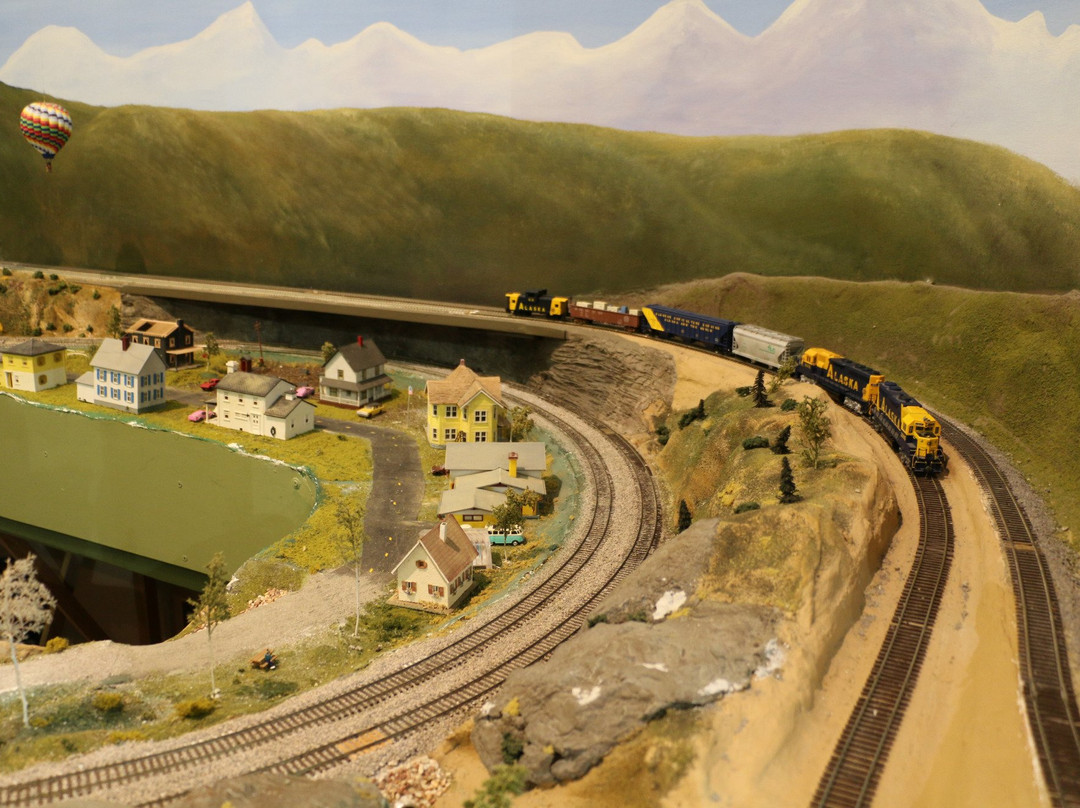 Tanana Valley Model Railroad Display-费尔班克斯必去景点
