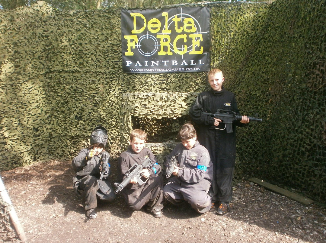 Delta Force Paintball Holmes Chapel-Brereton必去景点