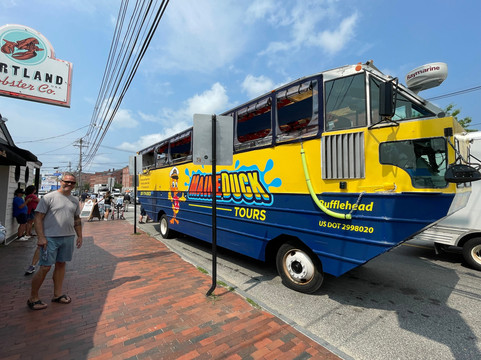 Maine Duck Tours-波特兰必去景点