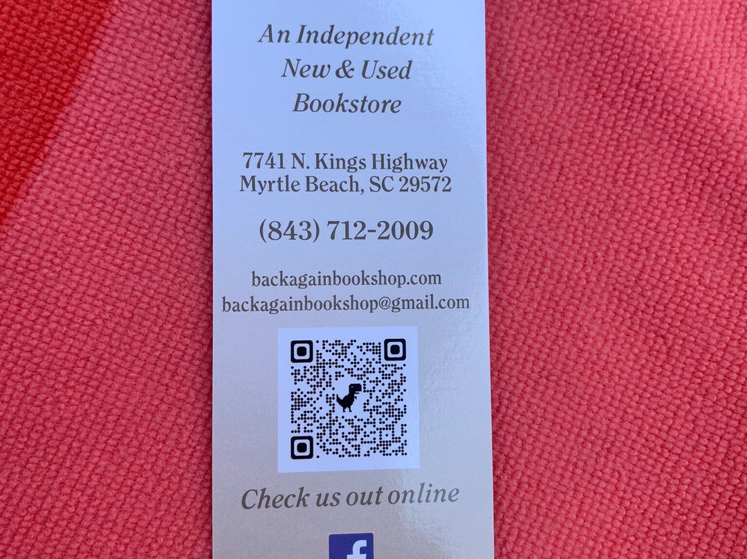 Back Again Bookshop