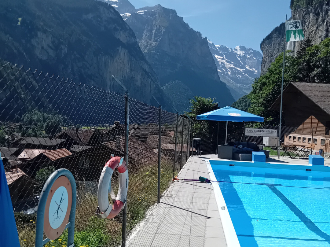 Schwimmbad Lauterbrunnen-劳特布龙嫩必去景点