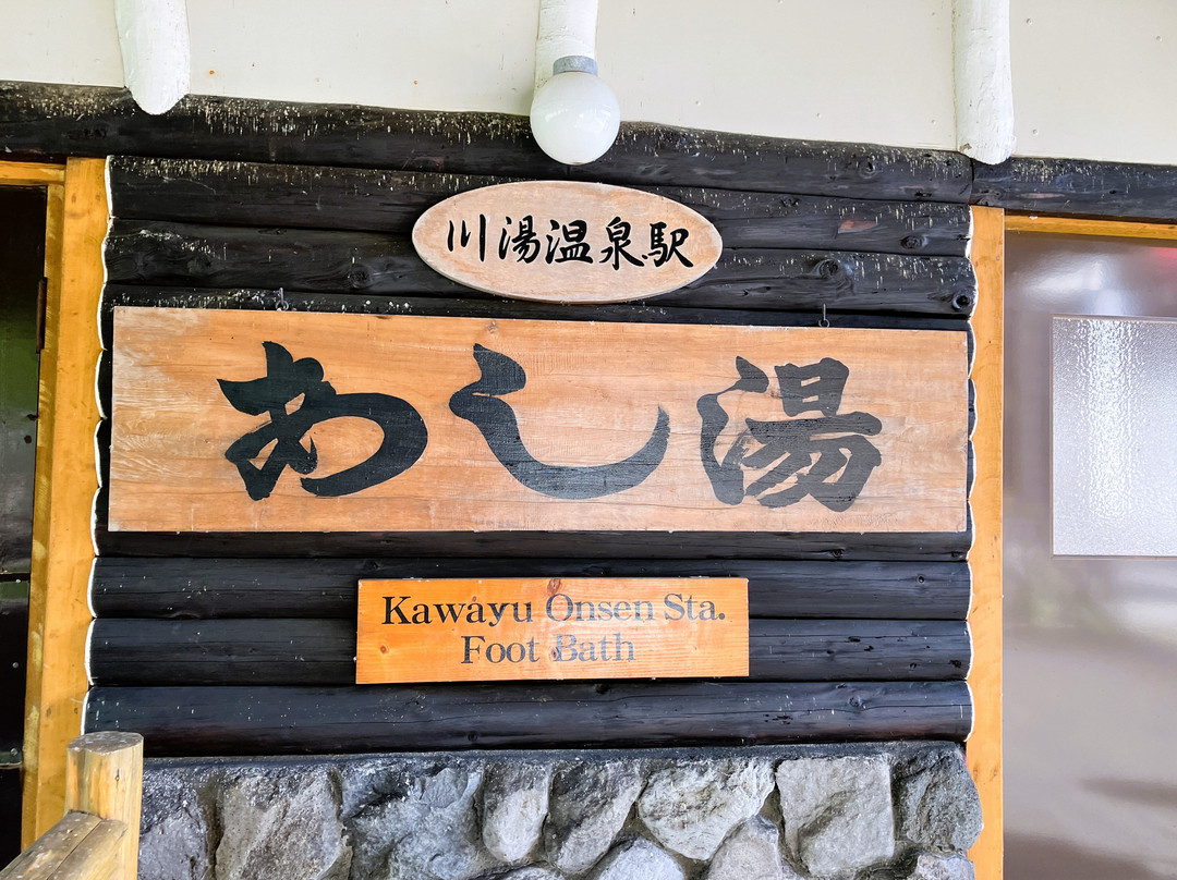 Kawayuonsen Station Footbath-弟子屈町必去景点