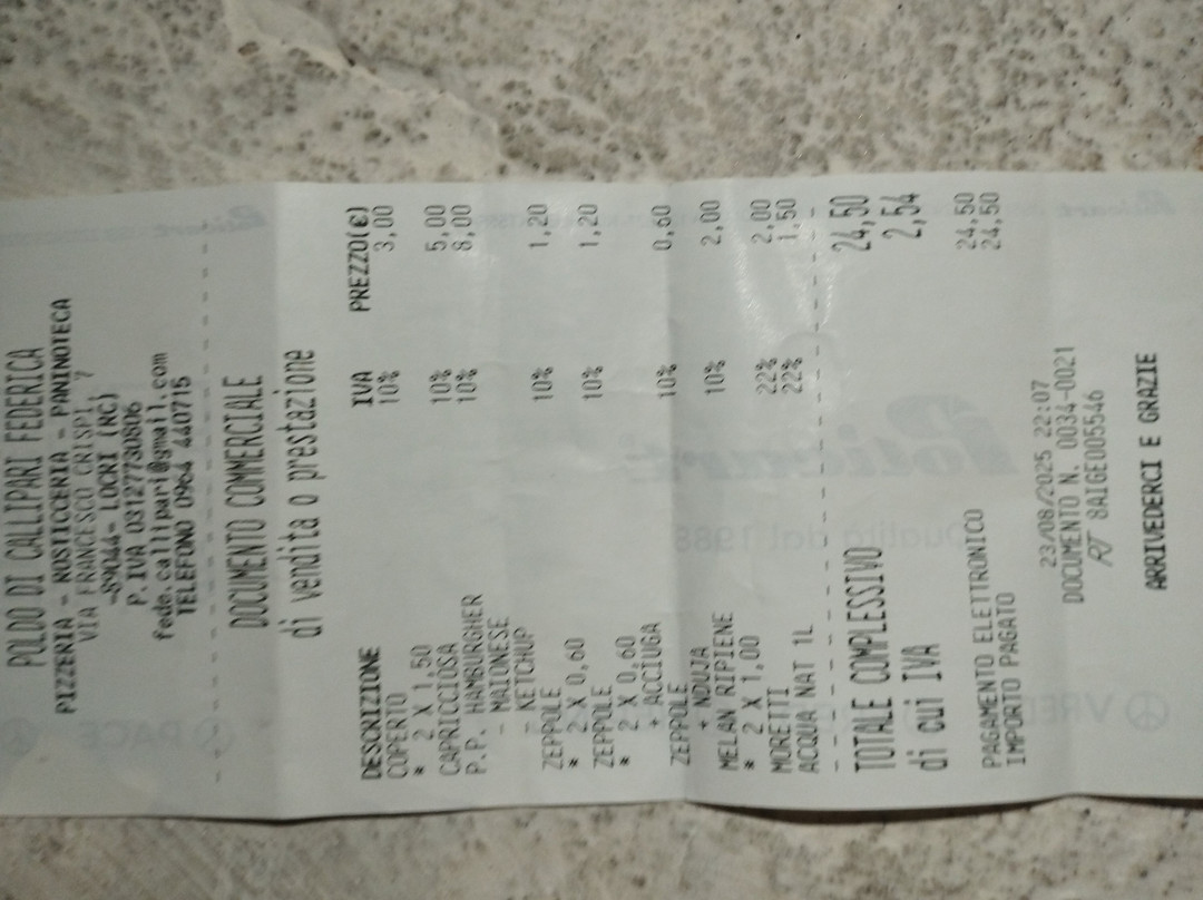 Pizzeria Poldo Di Callipari Carmelo SAS