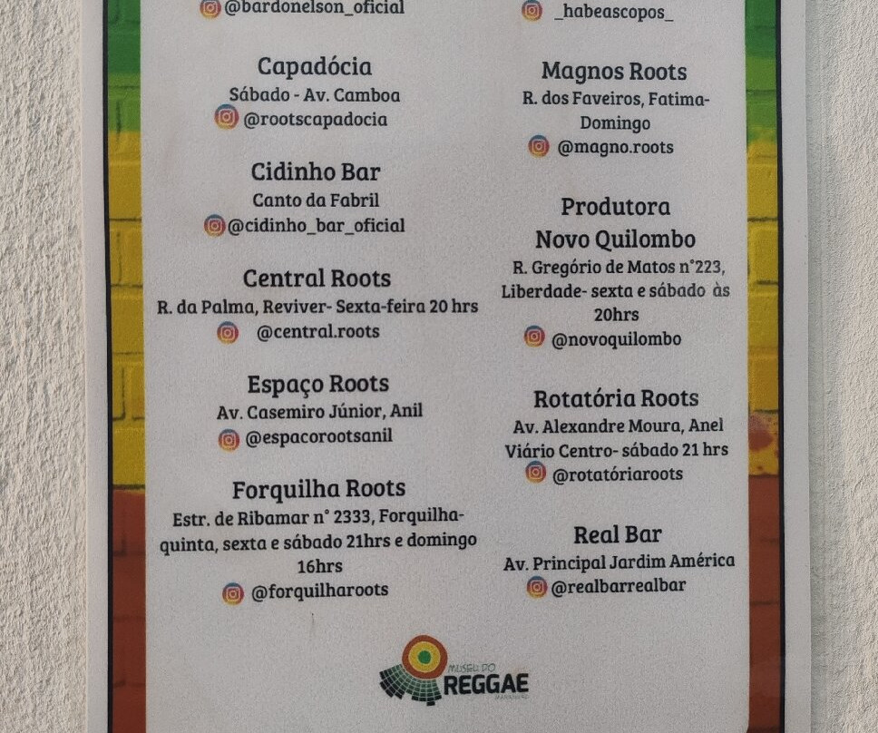 Museu do Reggae-马拉尼昂州圣路易斯德必去景点