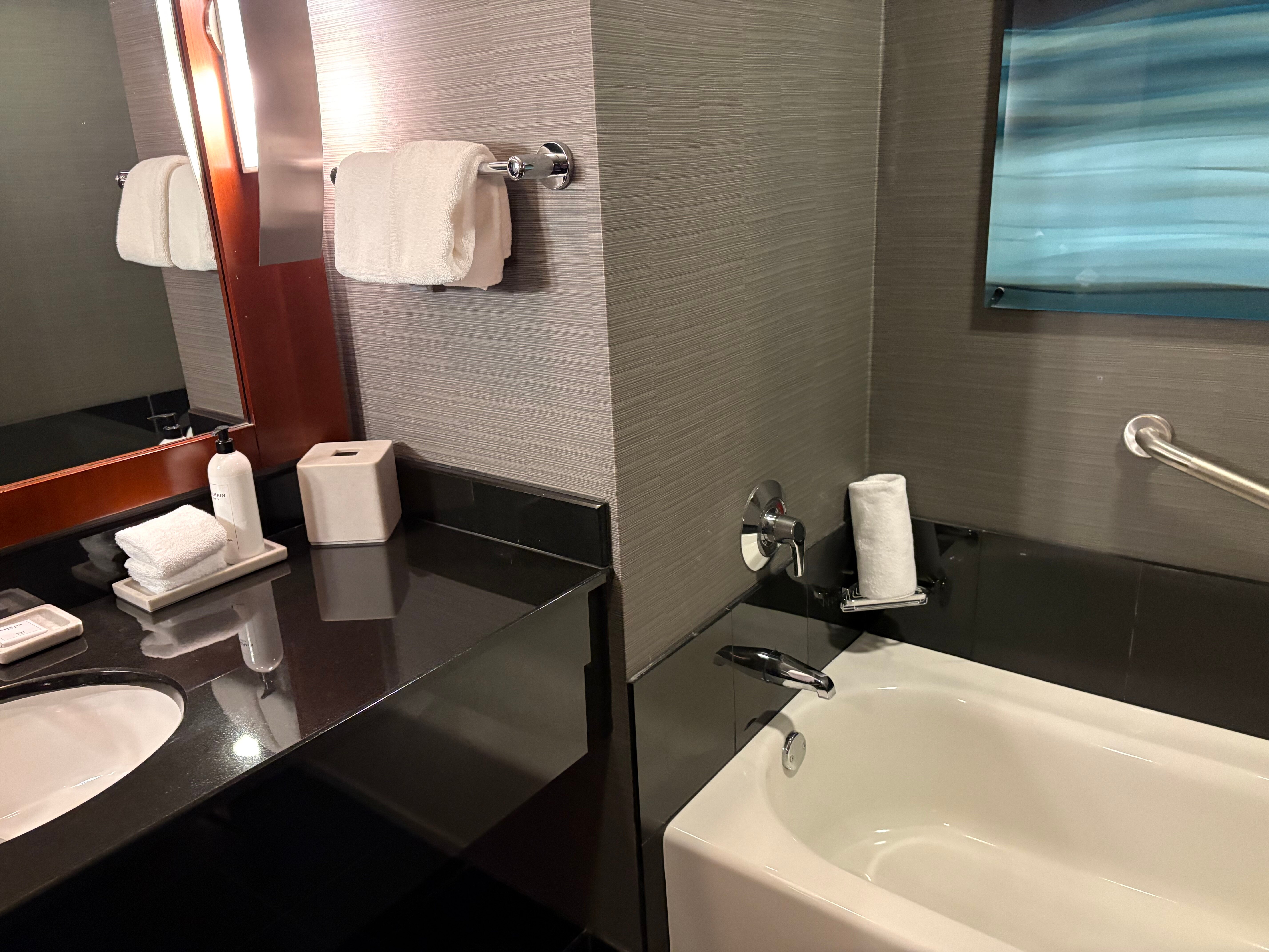 DFW机场君悦酒店-浴室