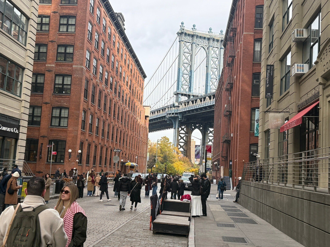 Dumbo Manhattan Bridge View-布鲁克林必去景点
