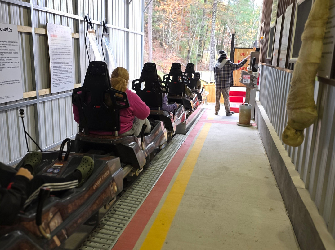 Brush Creek Holl'r Mountain Coaster-普林斯顿必去景点
