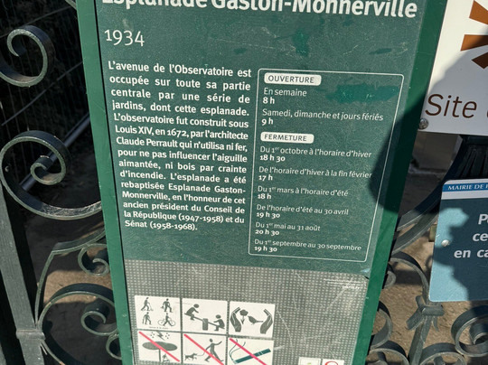 Esplanade Gaston Monnerville-巴黎必去景点