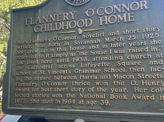 Flannery O'Connor Childhood Home Museum-萨凡纳必去景点