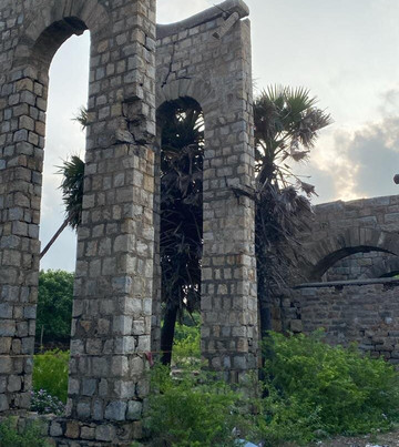 Ruined Temple/Church of Dhanushkodi-Rameswaram必去景点