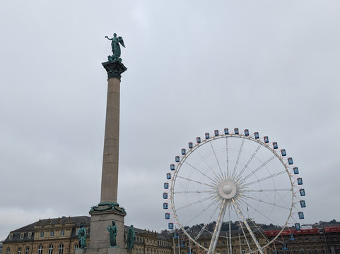 斯图加特王宫广场-斯图加特必去景点
