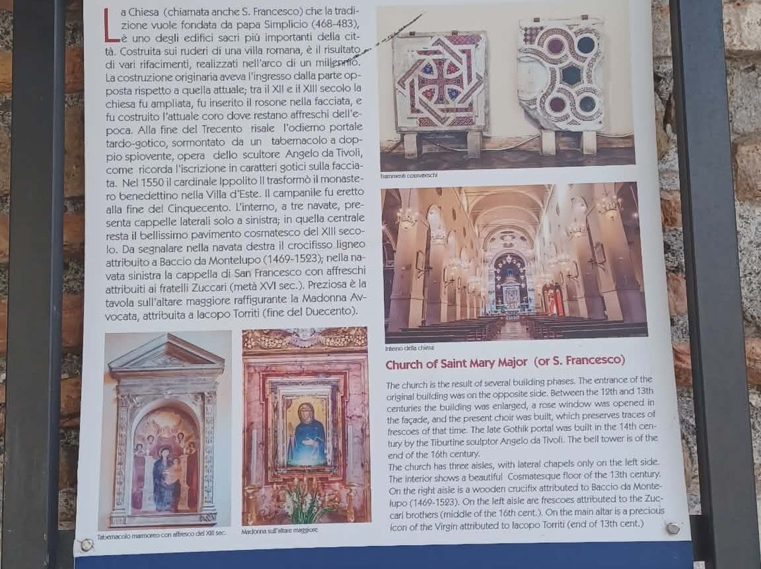Chiesa di Santa Maria Maggiore-蒂沃利必去景点