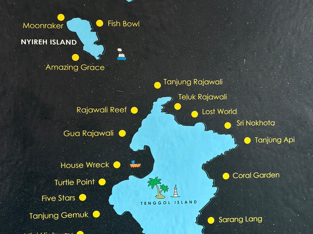 Ocean9 Scuba Tenggol-Pulau Tenggol必去景点