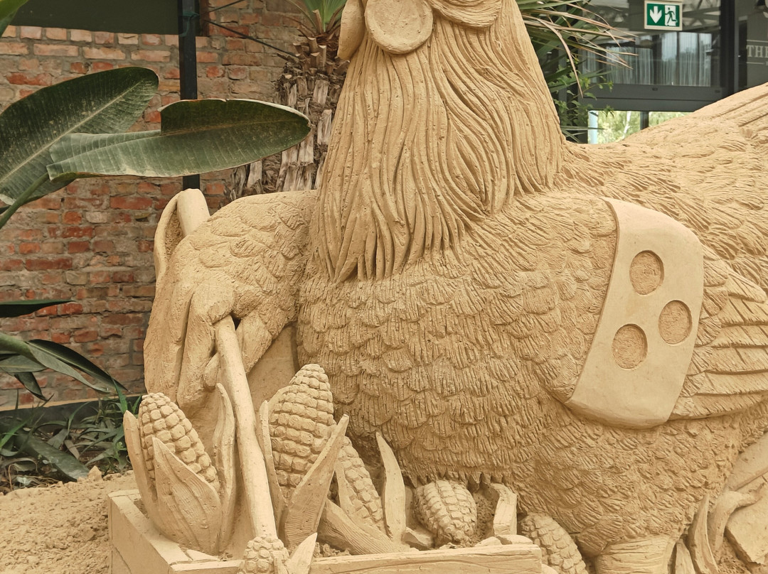 Sandskulpturen Ausstellung Prora-奥茨巴德宾兹必去景点