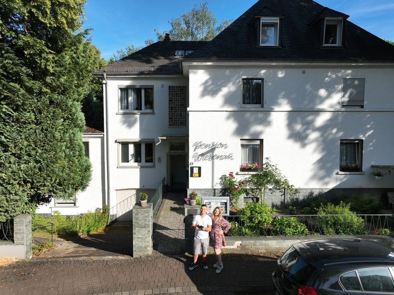 Hungen酒店住宿-Hotel Pension Wiesenau