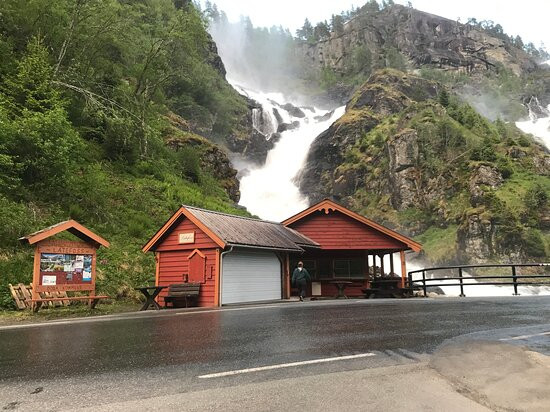 Låtefoss Kiosk景点图片