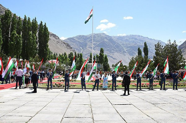 National Flag of Tajikistan景点图片