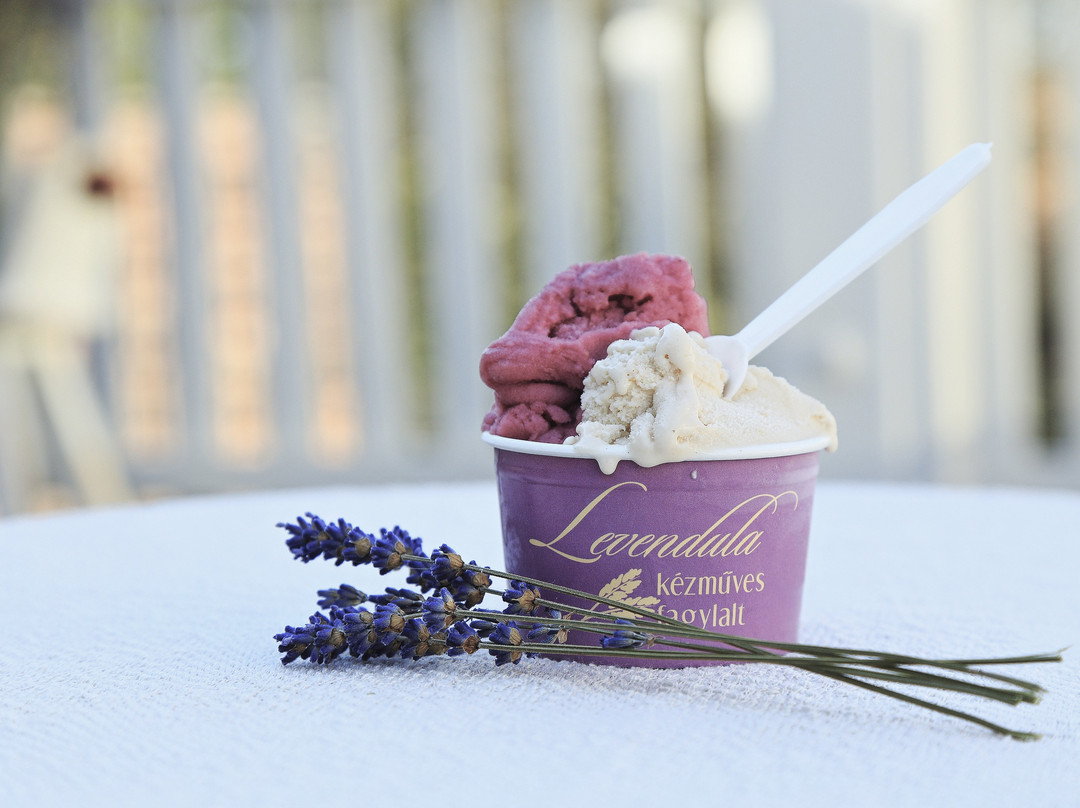 Levendula Artisanal Ice-Cream @ river Bükkös