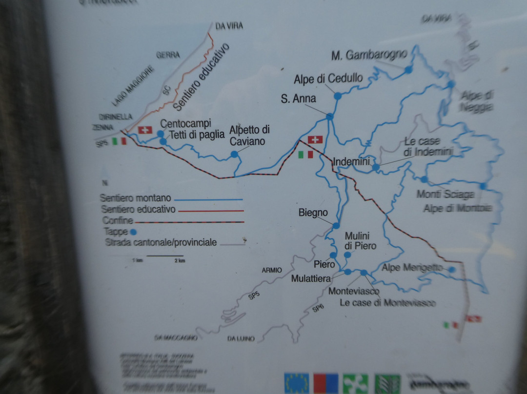 Monte Gambarogno-Indemini必去景点