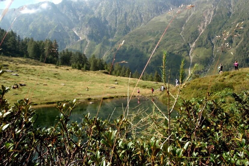 Passeggiata al lago Seebergsee景点图片