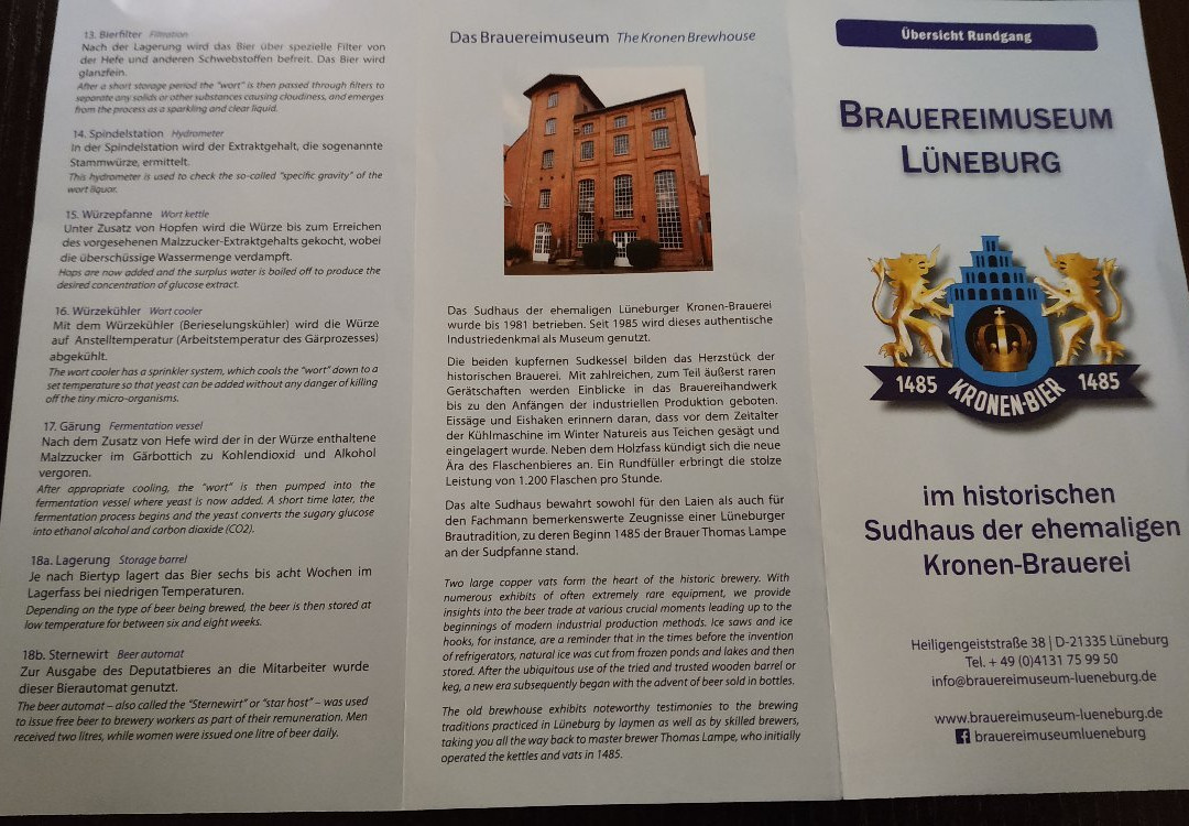 Brauereimuseum Lüneburg-吕讷堡必去景点