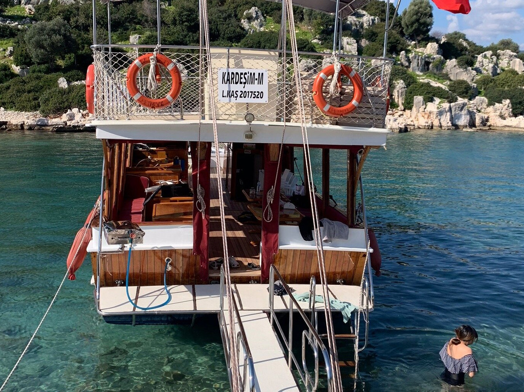 Kekova kardeşim-m boat景点图片