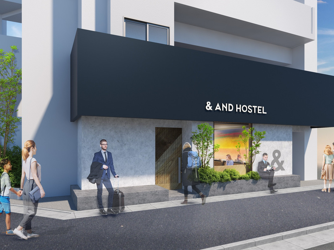 Minamisenju酒店住宿-&And Hostel Minamisenju