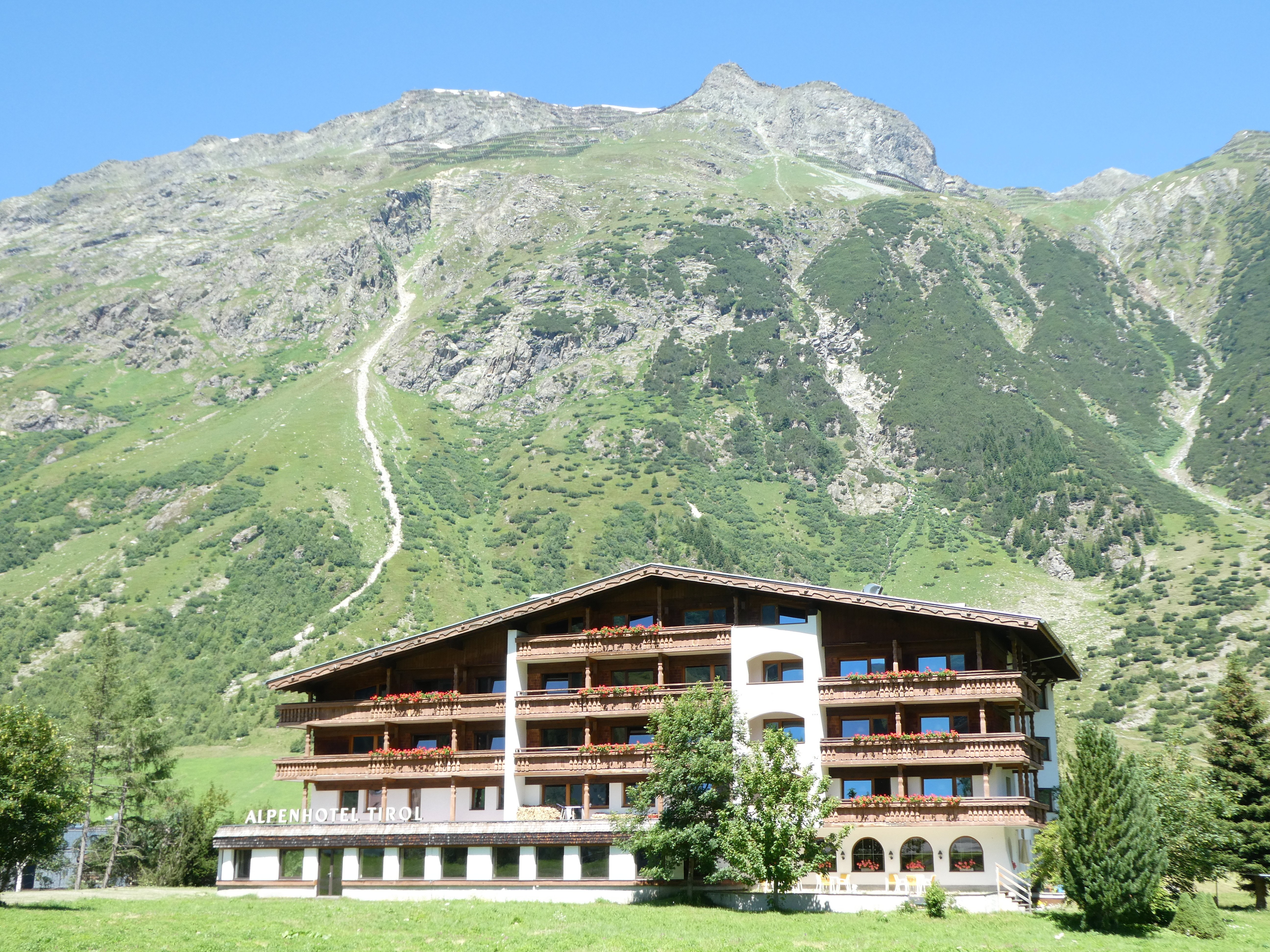 Alpenhotel Tirol Galtur-浴室