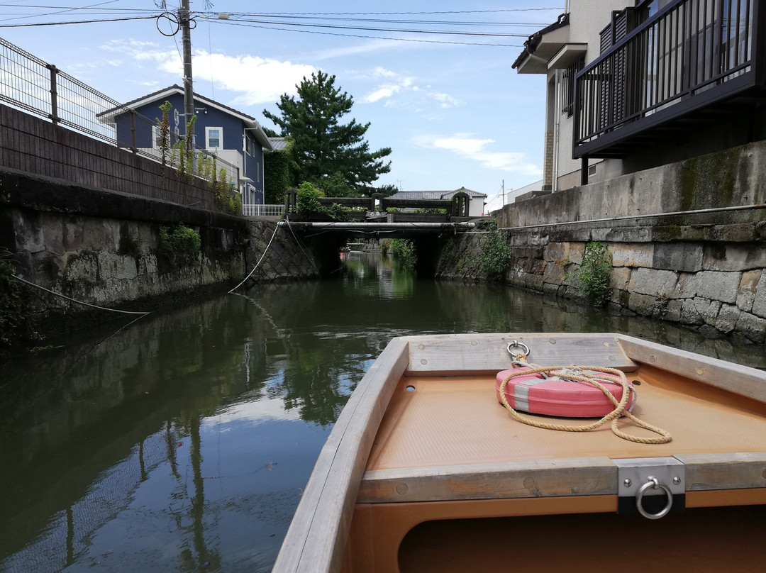 Yanagawa Castle Moat Water Gate-柳川市必去景点