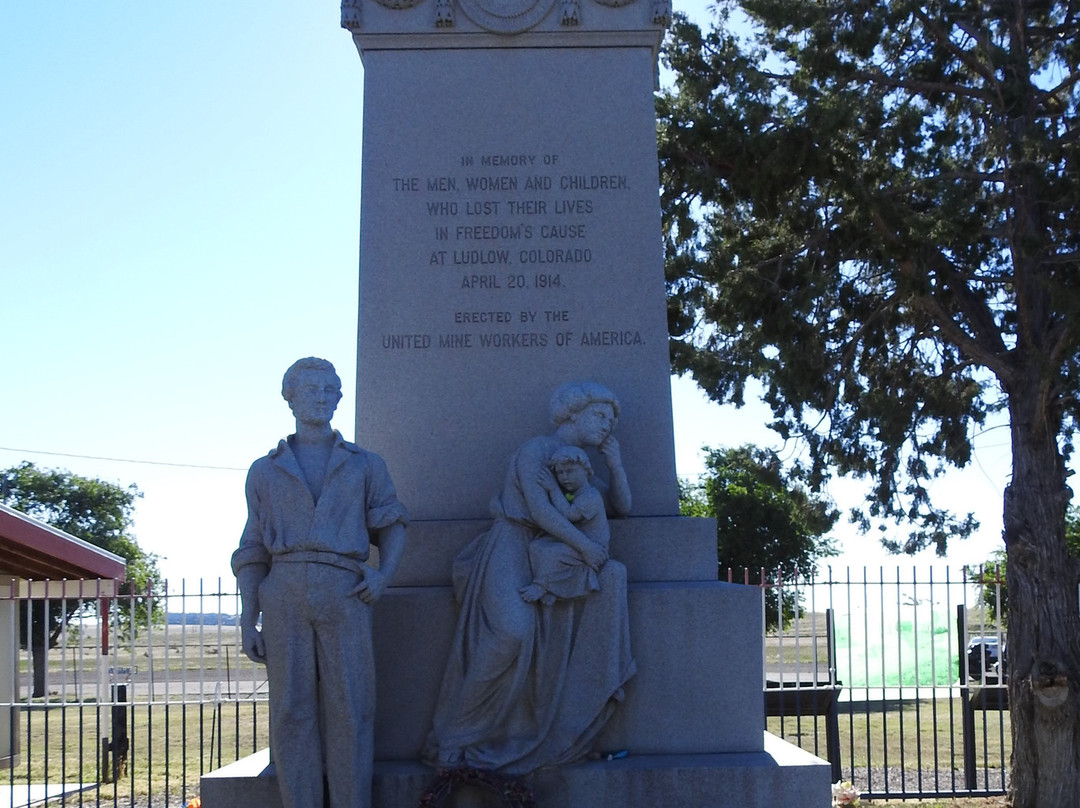 Ludlow Massacre Monument Colorado-Walsenburg必去景点