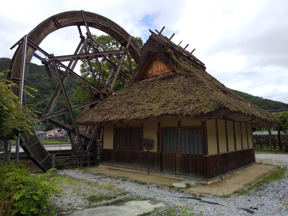 Niimi Shingoh Kamino Yakata, Water Wheel-新见市必去景点