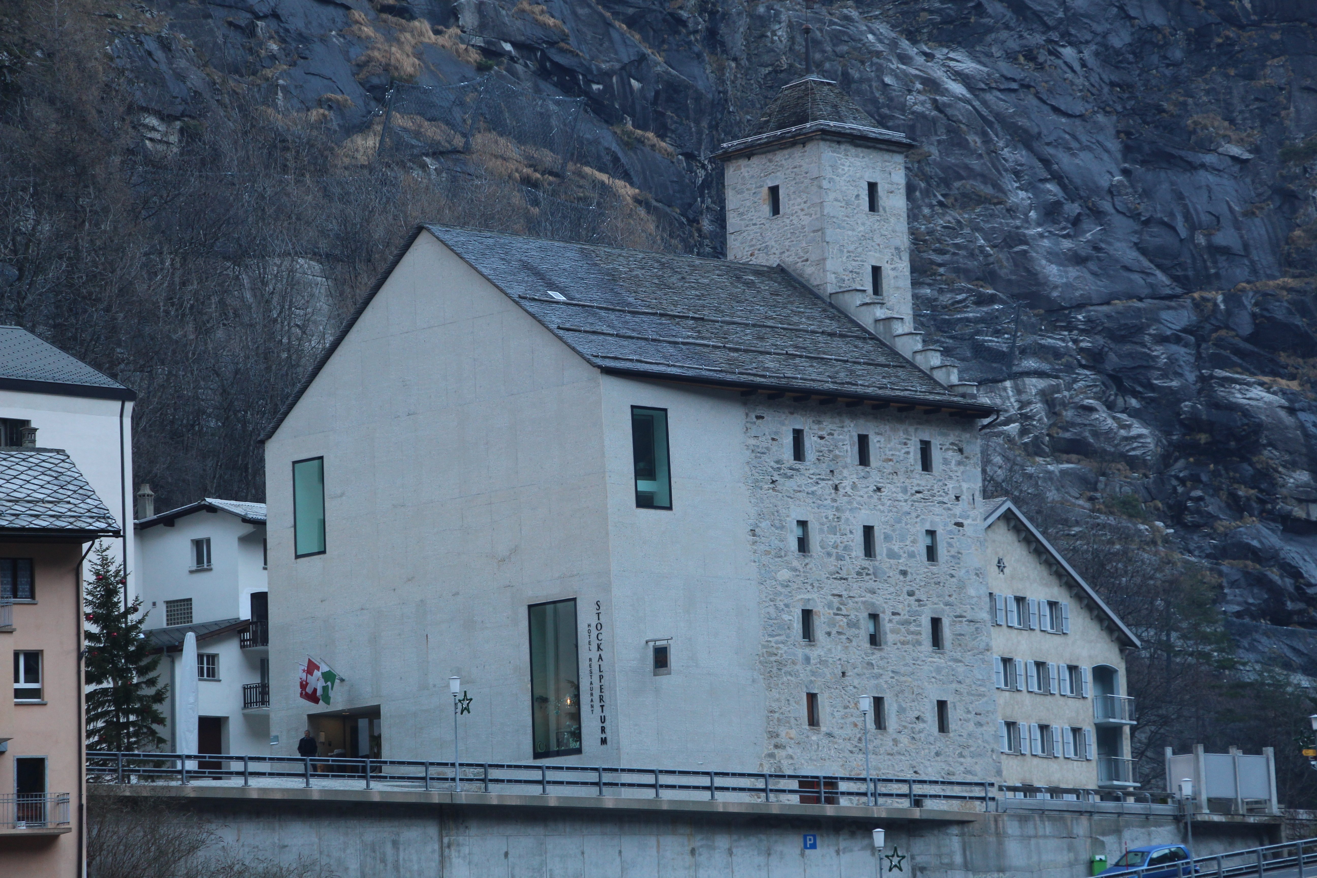 Hotel Ristorante Stockalperturm-浴室