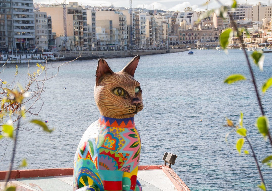 斯利马旅游景点-Cat Statue